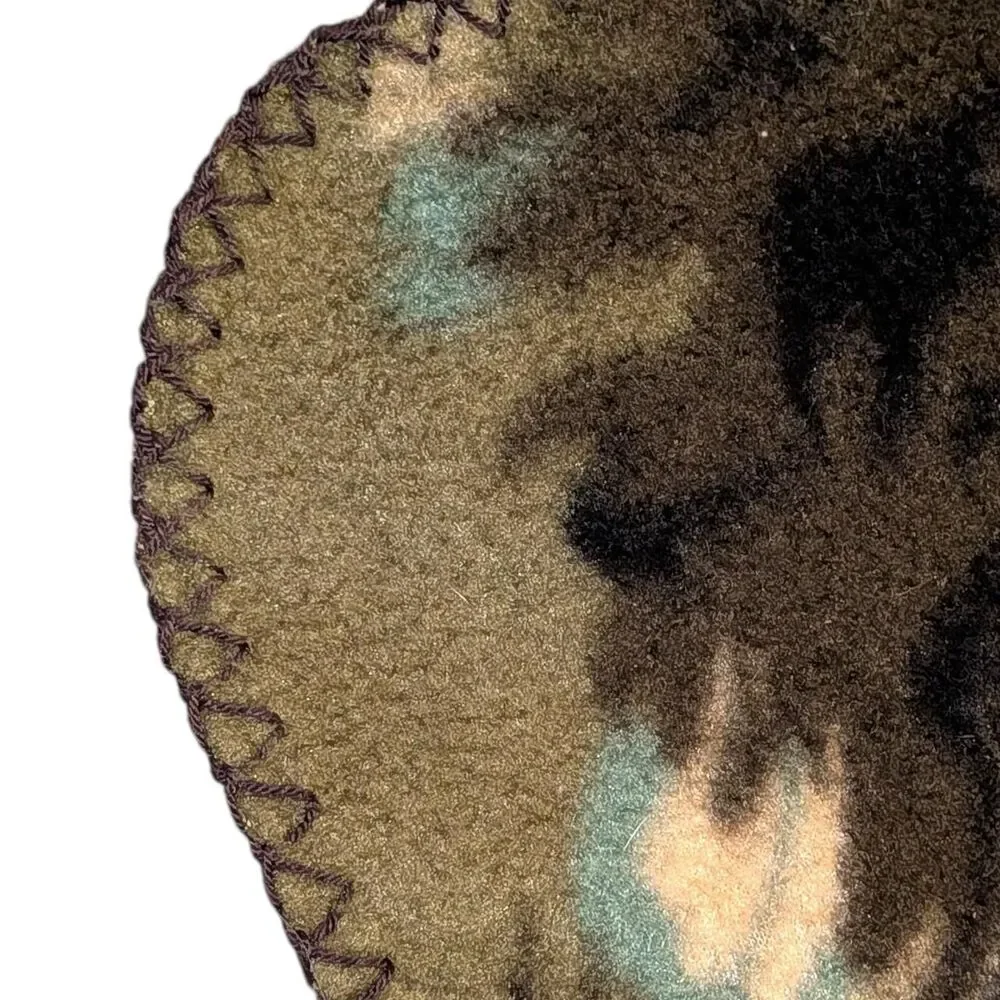 Wild Horses Fleece Blanket Throw Western Paint Horse Graphic 48